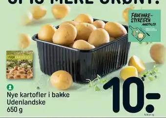 REMA 1000 Nye kartofler i bakke Udenlandske tilbud