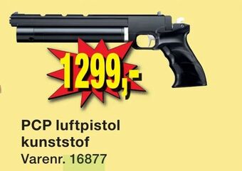 Harald Nyborg PCP luftpistol kunststof tilbud