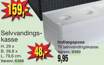 Harald Nyborg Selvvandingskasse tilbud