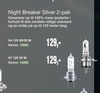 Harald Nyborg Night Breaker Silver 2-pak tilbud