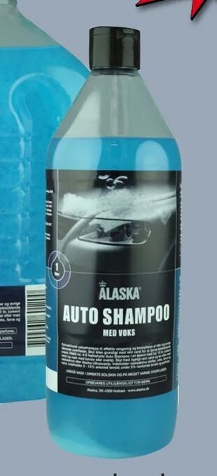 Autoshampoo med voks