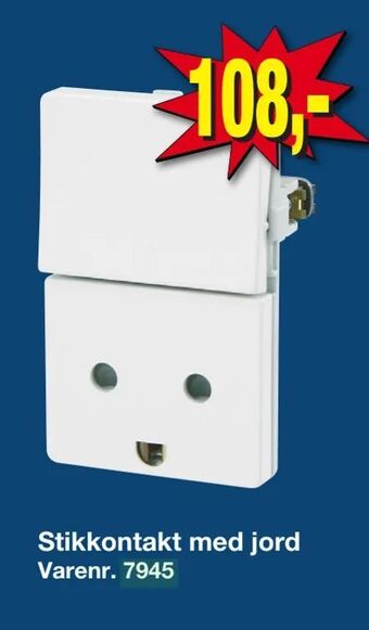 Harald Nyborg Stikkontakt med jord tilbud