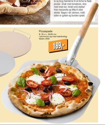 Harald Nyborg Pizzaspade tilbud