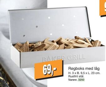 Harald Nyborg Røgboks med låg tilbud