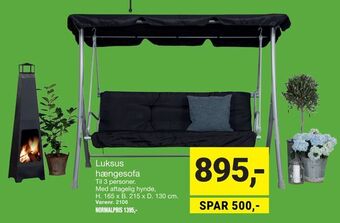 Harald Nyborg Luksus hængesofa tilbud
