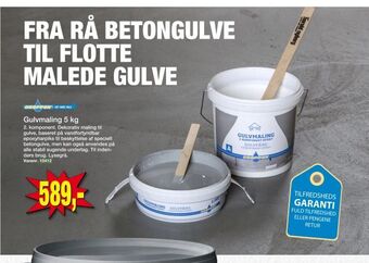 Harald Nyborg Gulvmaling 5 kg tilbud