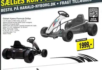 Harald Nyborg Gokart Azeno Formula Drifter tilbud