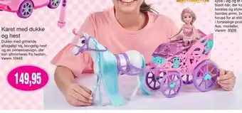 Harald Nyborg Karet med dukke og hest tilbud