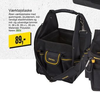 Harald Nyborg Værktøjstaske tilbud