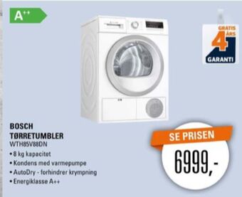 Bosch tørretumbler