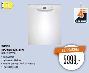 El-Salg Bosch opvaskemaskine tilbud