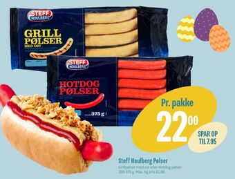 Min Købmand Steff houlberg hotdogpølser tilbud