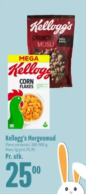 Min Købmand Kelloggs cornflakes tilbud