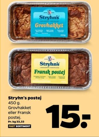 Netto Stryhns leverpostej tilbud