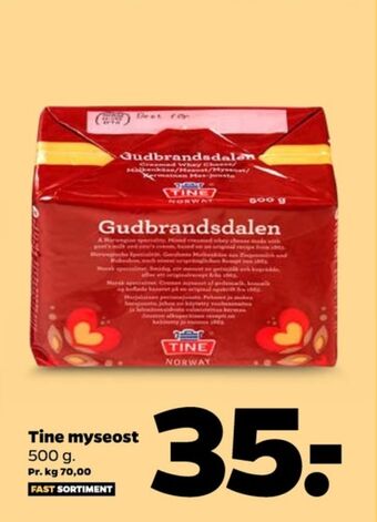 Gudbrandsdalen myseost