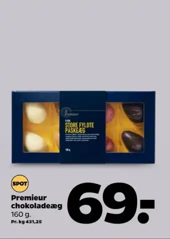 Netto Premieur chokoladeæg tilbud