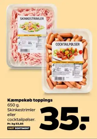 Netto Jensens skinkestrimler tilbud