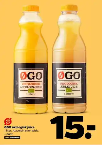 Netto Øgo juice tilbud