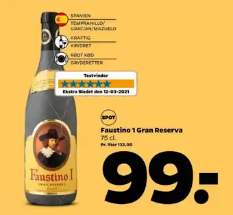 Netto Premieur spansk rødvin tilbud
