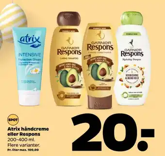 Netto Atrix håndcreme tilbud