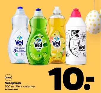 Netto Vel opvaskemiddel tilbud