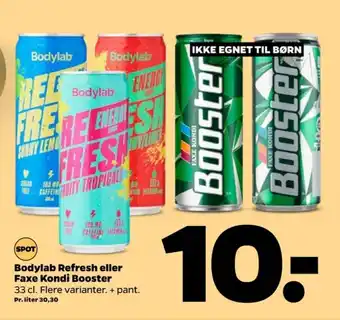 Netto Refresh energidrik tilbud