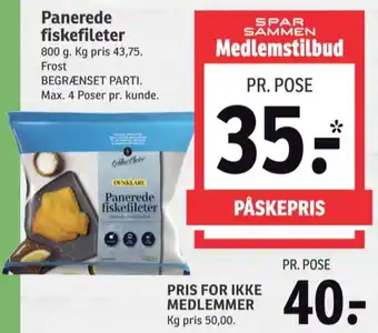 Golden choice fiskefileter