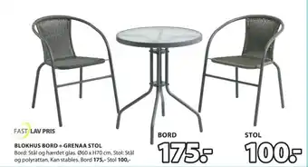 Jutlandia cafébord