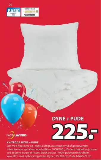 JYSK Jysk dyne og pudesæt tilbud