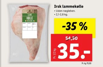 Lidl Butchers lammekølle tilbud