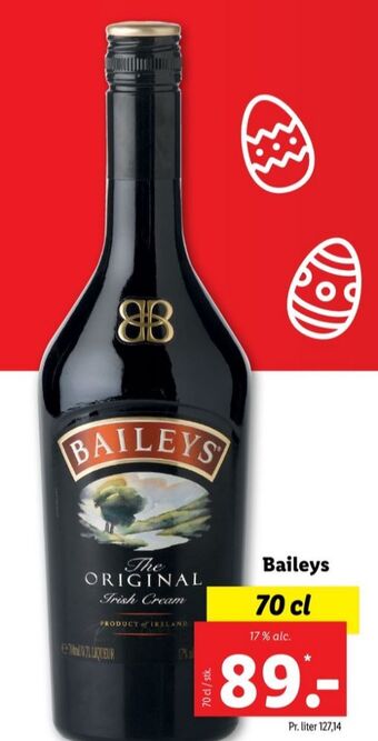 Lidl Baileys likør tilbud
