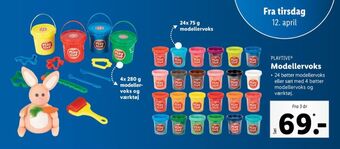 Lidl Play-doh modellervoks tilbud