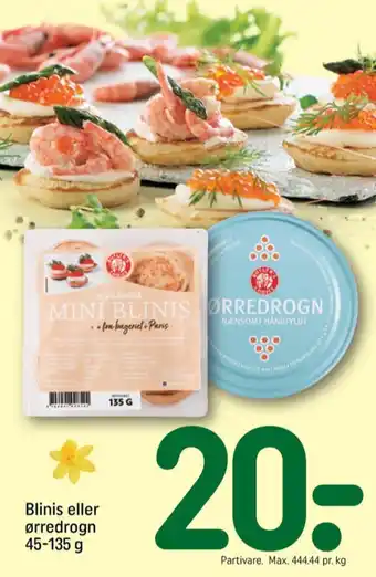 REMA 1000 Musholm blinis tilbud