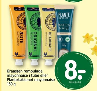 REMA 1000 Graasten mayonnaise tilbud