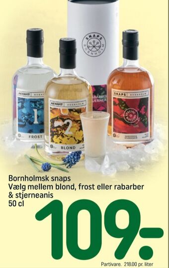 Bornholmer akvavit snaps