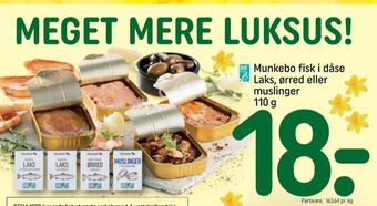 REMA 1000 Munkebo laks tilbud