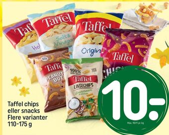REMA 1000 Taffel chips tilbud