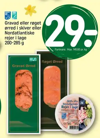 0 kalorier ørred