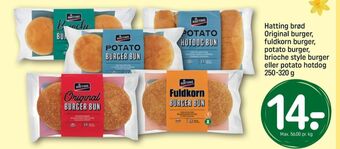 REMA 1000 Hatting burgerboller tilbud