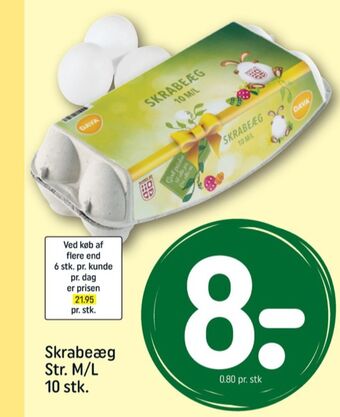 REMA 1000 Dava foods æg tilbud