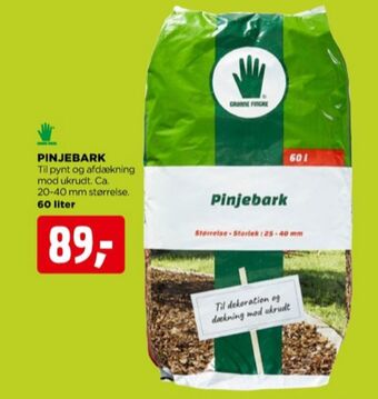 jem & fix Grønne fingre dækbark tilbud