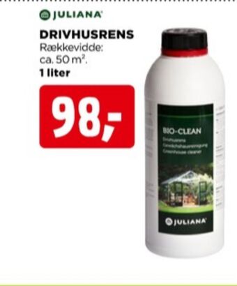 Juliana drivhustilbehør