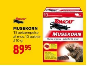 Tomcat musekorn