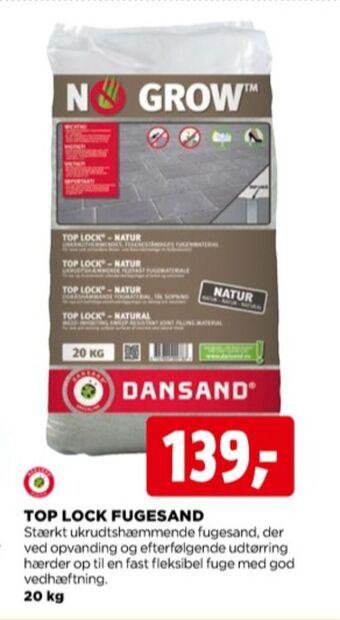 jem & fix Dansand fugesand tilbud