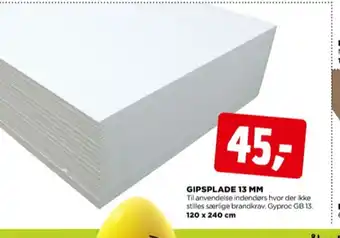 jem & fix Isover gipsplade tilbud