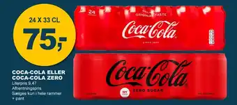 Let-Køb Coca cola tilbud