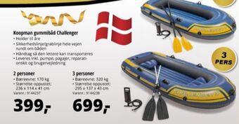 Koopman gummibåd
