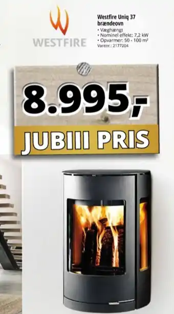 Westfire brændeovn