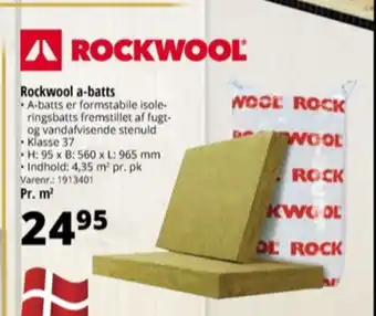 Rockwool isolering
