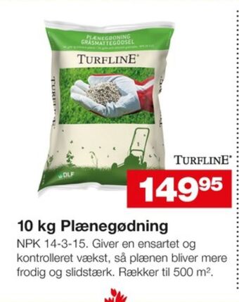 Bauhaus Turfline plænegødning tilbud